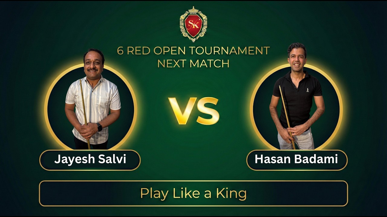 Snooker King 6 Ball Open Tournament | LIVE MATCH | DAY 4 TABLE 2 (9:00 PM)