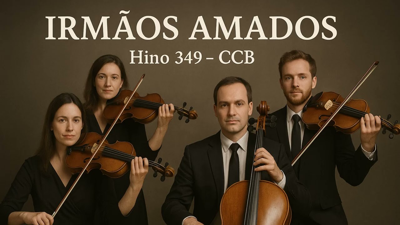 Hino 349 – Irmãos Amados | Quarteto de Cordas (CCB)
