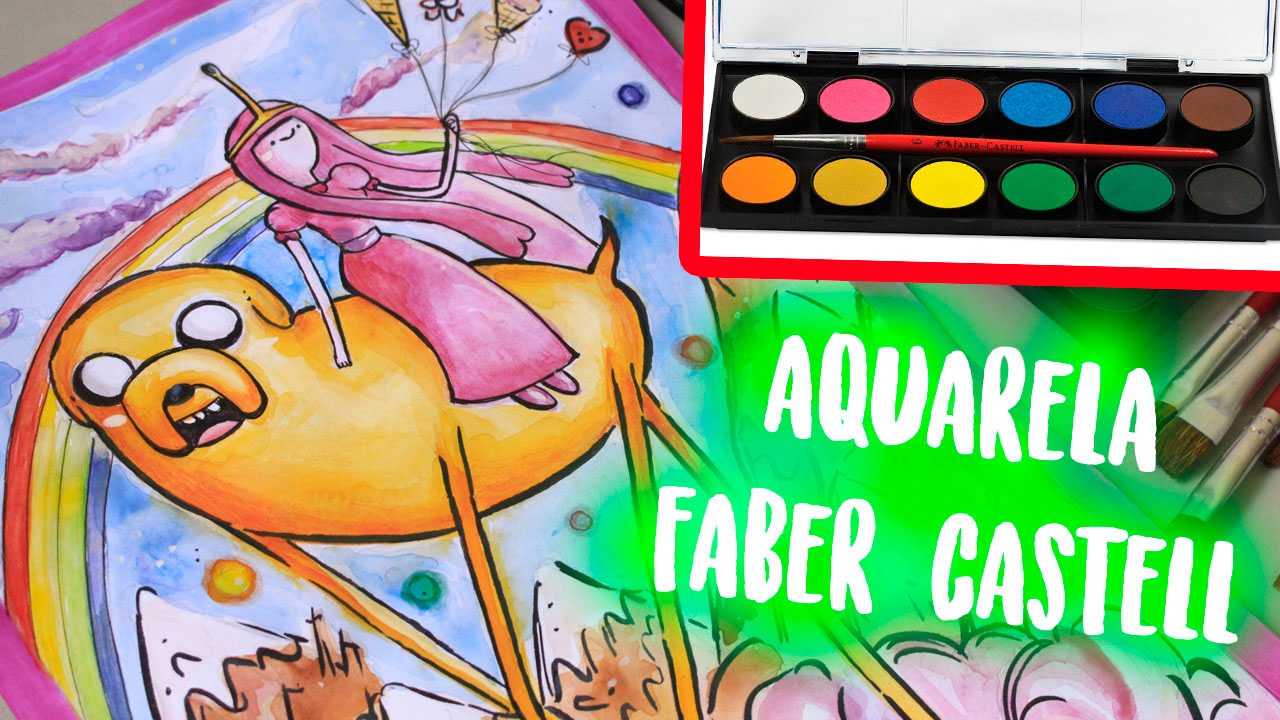 AQUARELA FABER CASTELL -  RESENHA E IMPRESSÕES
