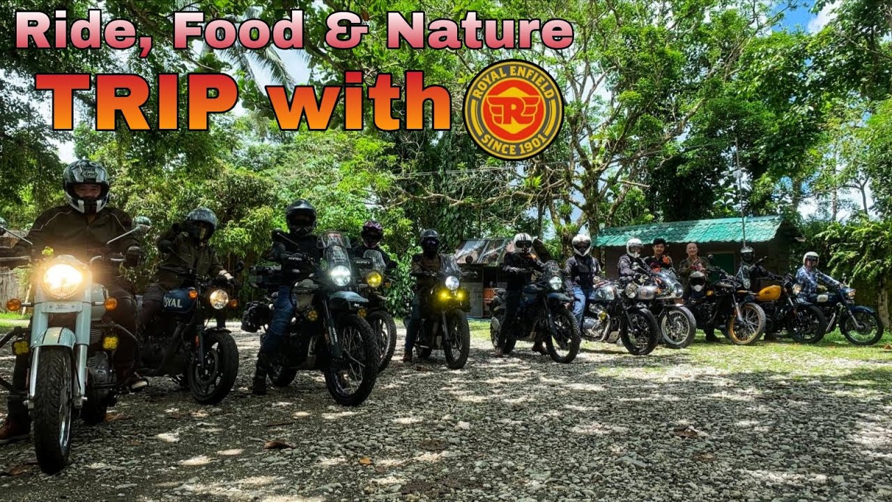 Ride, Eat and Nature Trip with Royal Enfield Super Meteor 650 | Kamayan sa Palaisdaan