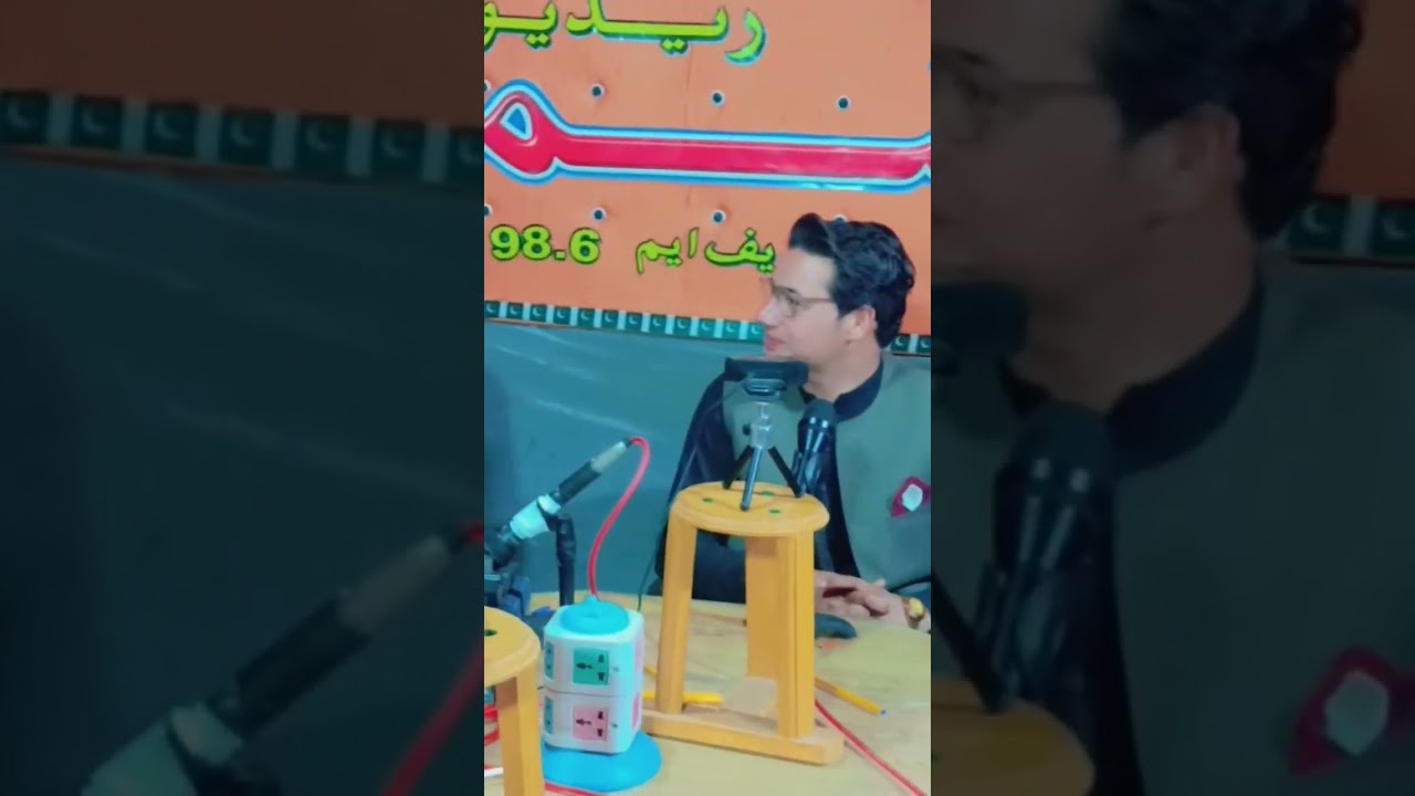 with RJ ishaq sahil and jawad ali MJ