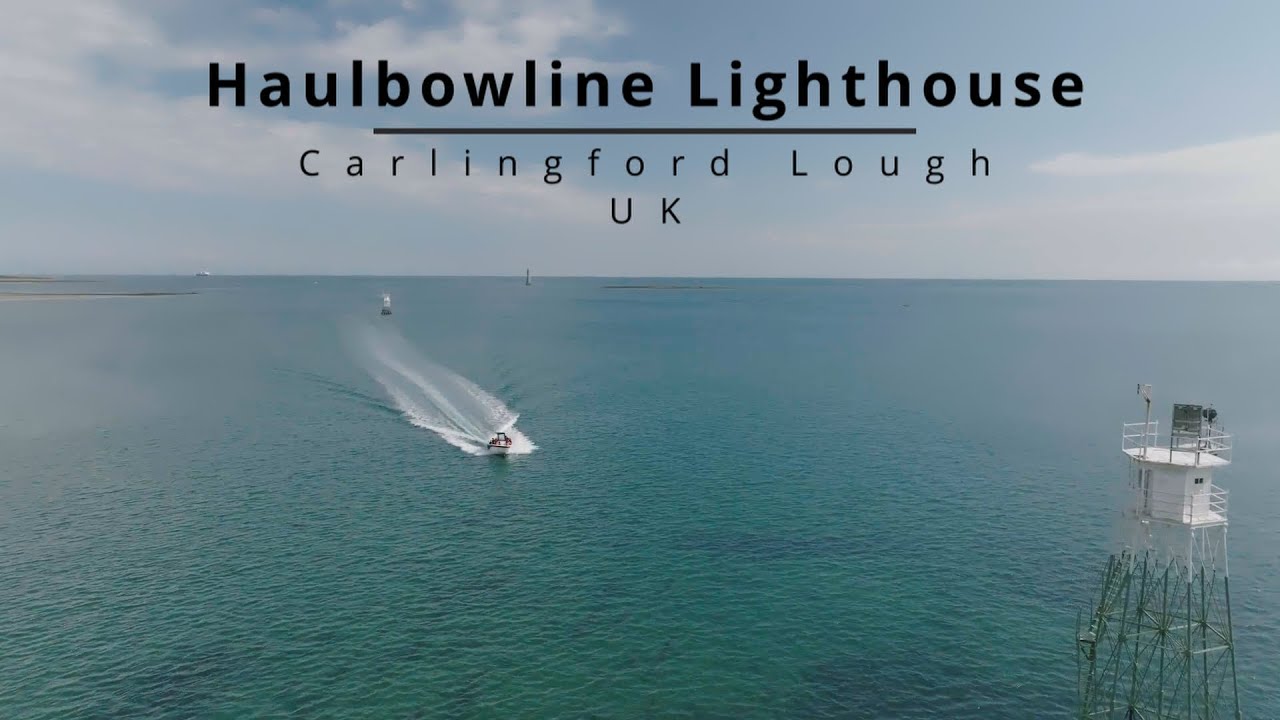 Haulbowline Lighthouse, Carlingford Lough, County Down, Northern Ireland