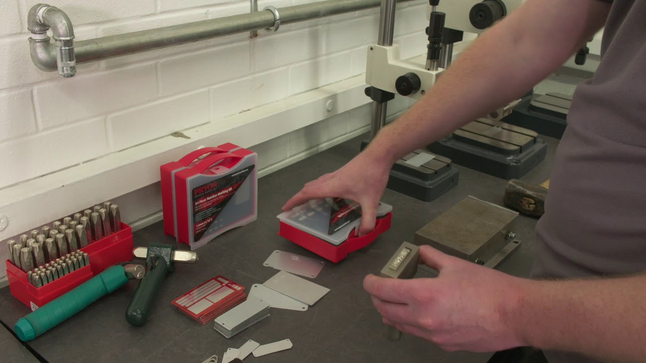 Number Marking Kit and Safety Grip