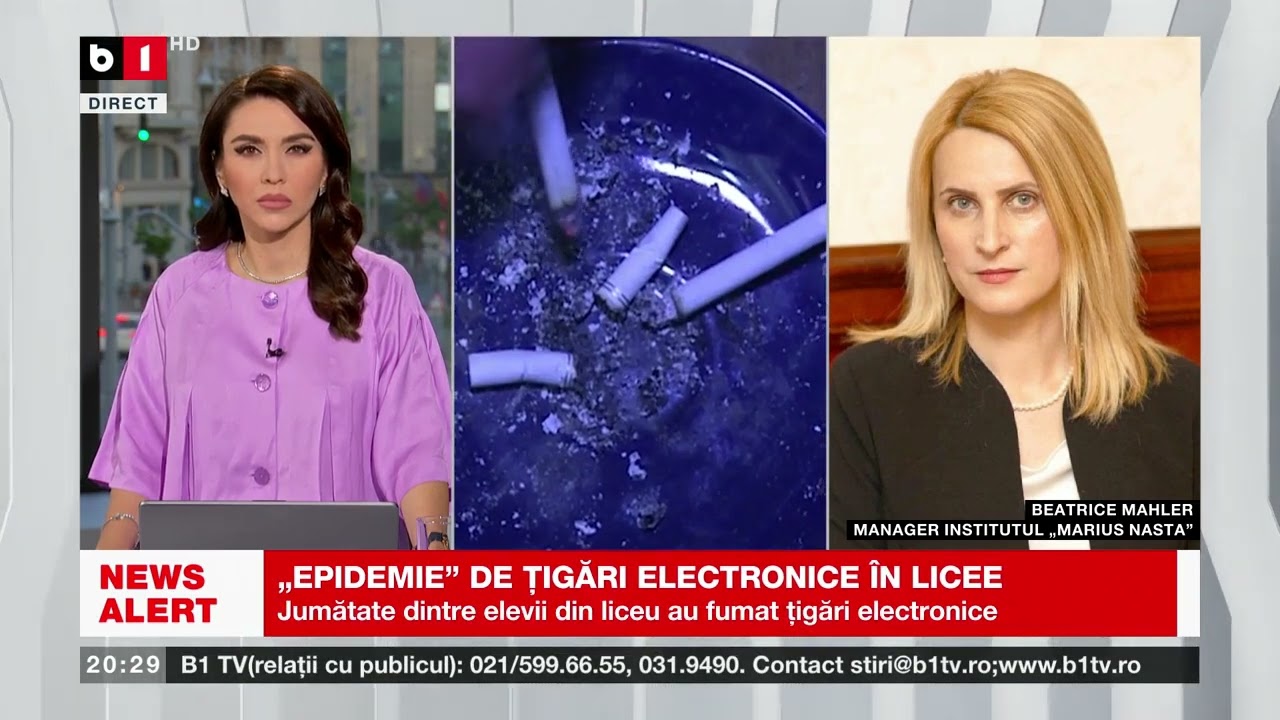 Beatrice Mahler, &icirc;ntrebată c&acirc;t de nociv este tutunul &icirc;ncălzit: