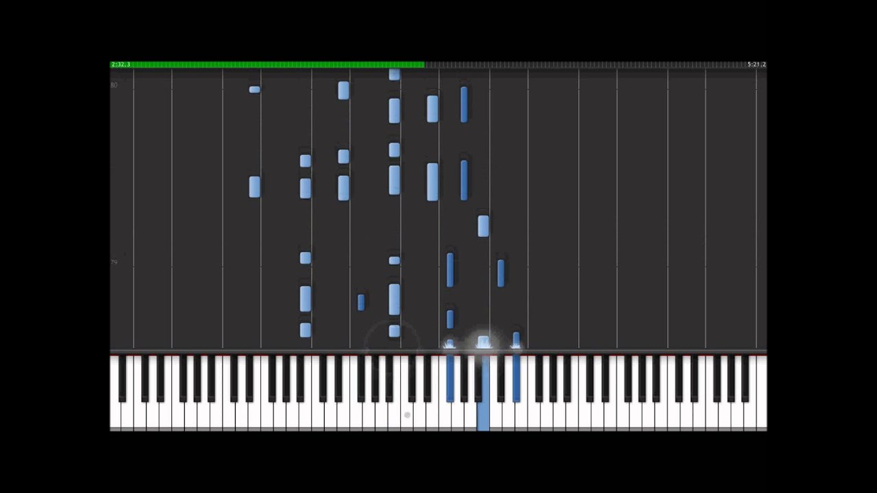 Coldplay - Shiver - Instrumental Piano Cover (Synthesia Tutorial)