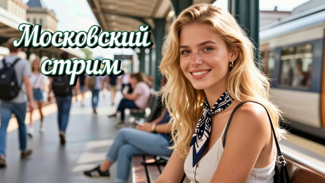 Московский стрим. Велопрогулка по Москве: жизнь города в реальном времени. 23 июня 2026