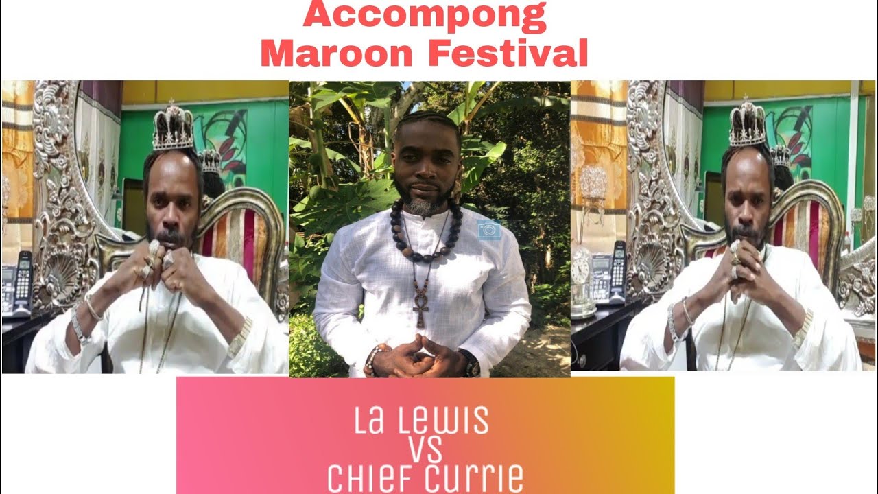 Maroon Chief  La Lewis||#Maroon#Accompong#Festival