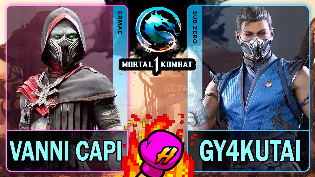 MK1 Vanni Capi (ERMAC) VS Gy4kutai (SUB-ZERO)🥊Mortal Kombat 1🥊4K 60ᶠᵖˢ