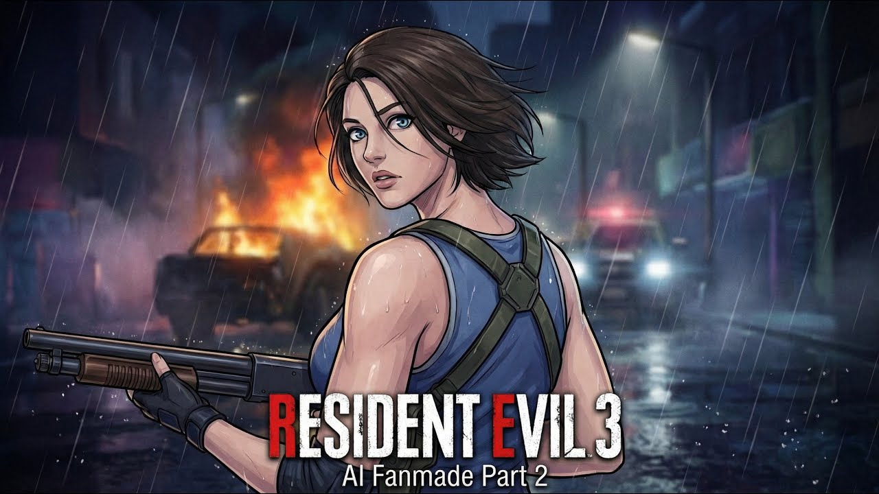 Resident Evil 3 Anime-Style Fan Made AI – Part 2