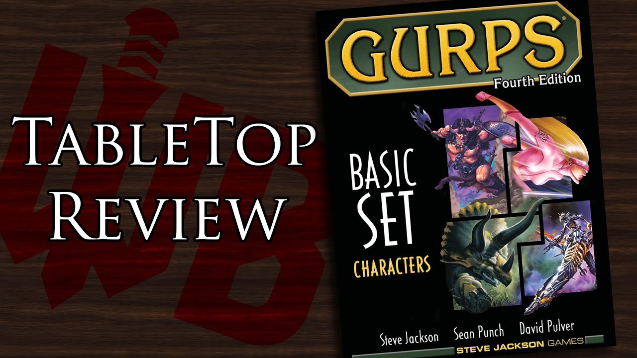 GURPS - Generic Universe Roleplaying System | TableTop Review - WorldBuilding- See description