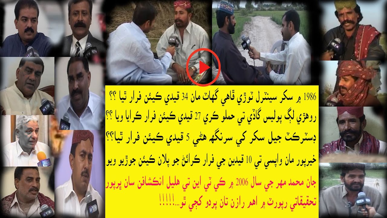 Sukkur: Story About Sukkur Prison Break 1986 & Escape of 34 Prisoners