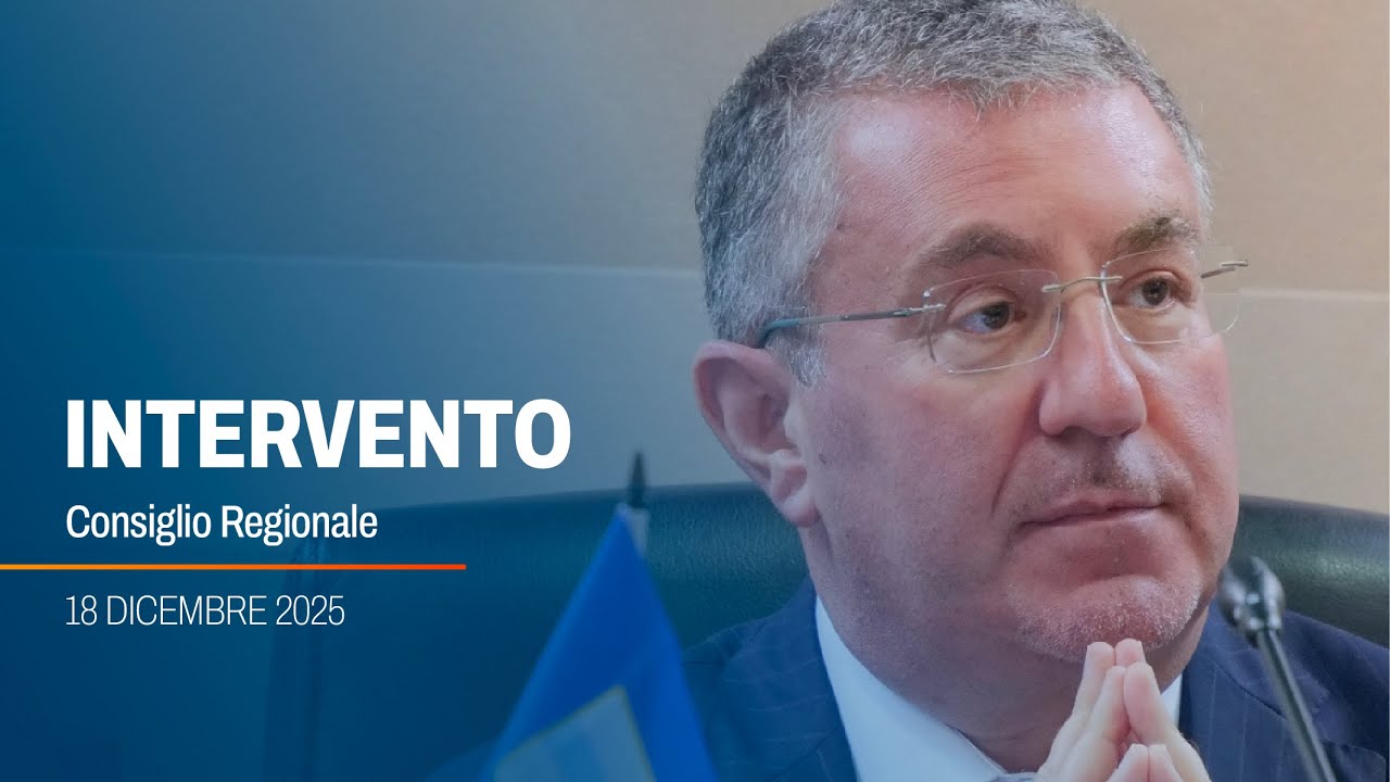 Vitalizi: l’intervento di Angelo Chiorazzo | Consiglio Regione Basilicata | 18 dicembre 2025