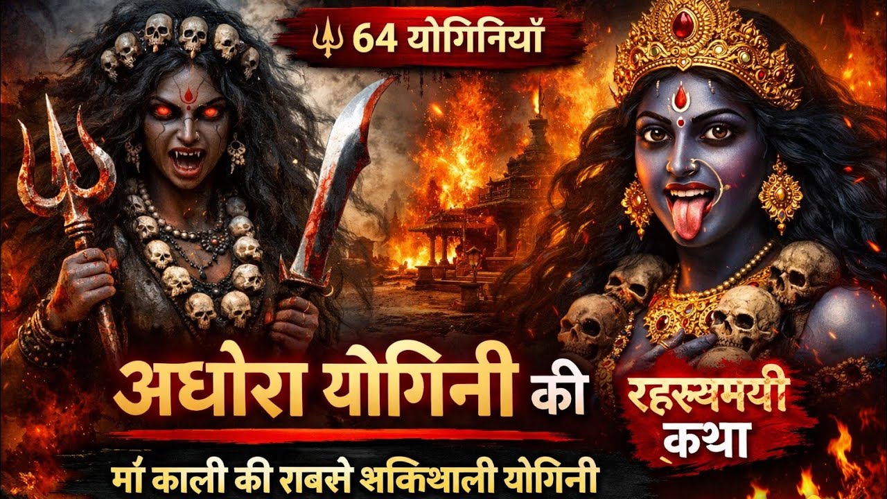 अघोरा योगिनी की रहस्यमयी कथा | माँ काली की पहली और सबसे शक्तिशाली योगिनी | spiritual story s 
