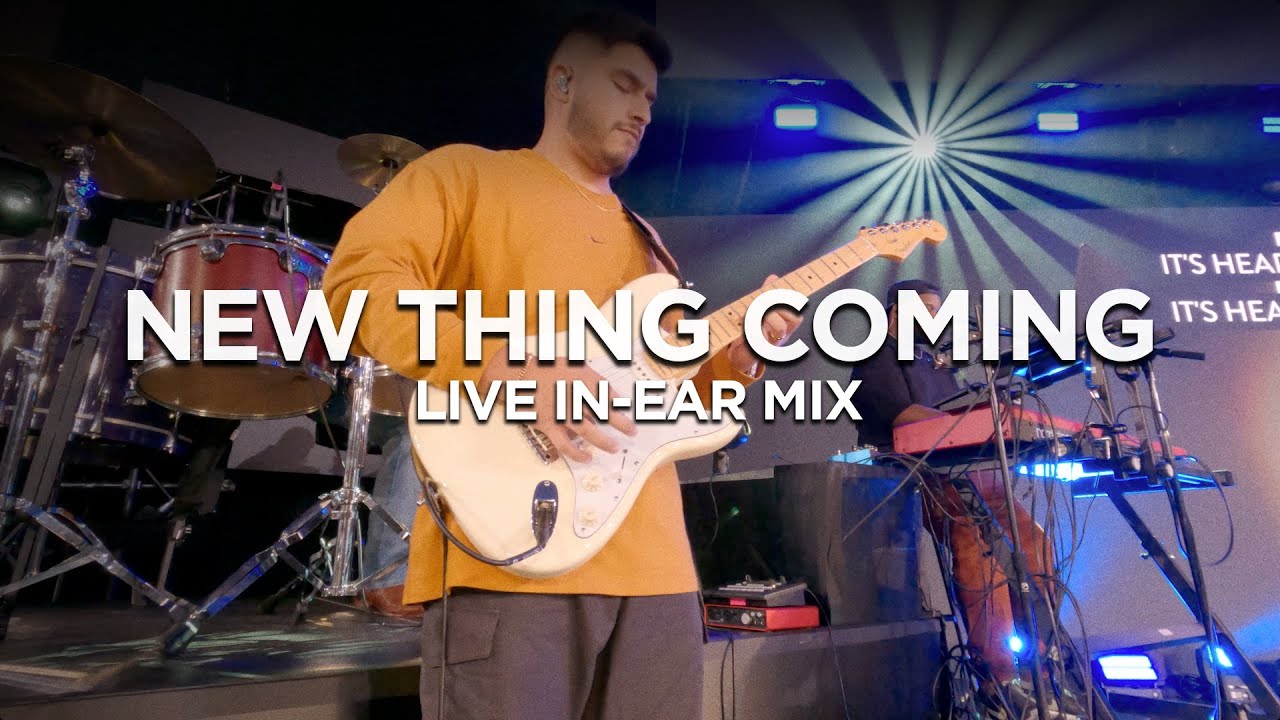 New Thing Coming | Electric Guitar | GoPro | In-Ear Mix | Live