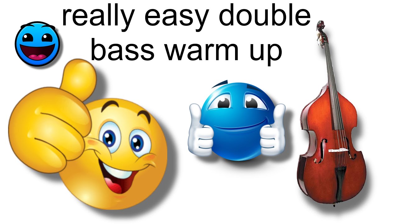 Really easy double bass warm up for beginners 