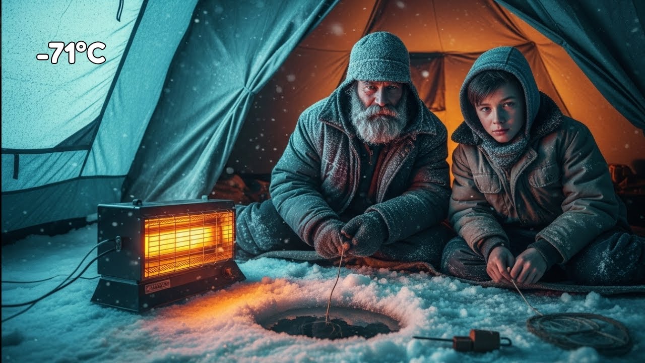 Fishing on Cracking Ice in a Whiteout Storm (True Survival Story)