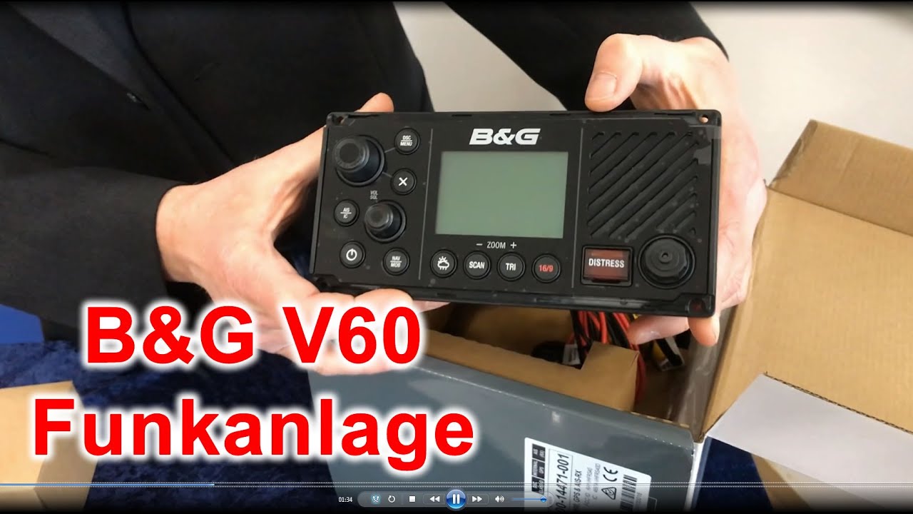 B&G V60 UKW Seefunkanlage und Zubehör - Busse Yachtshop