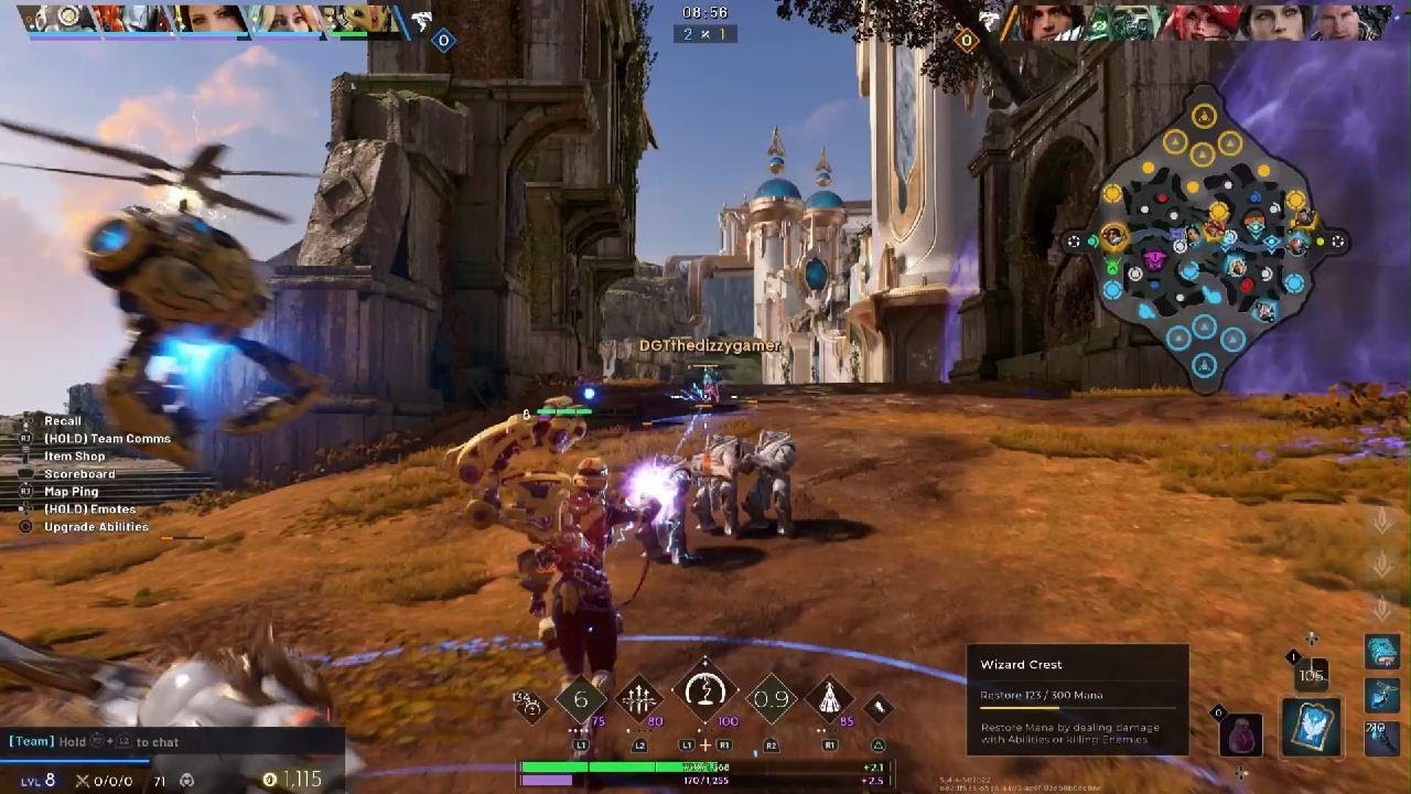 Predecessor gadget offlane