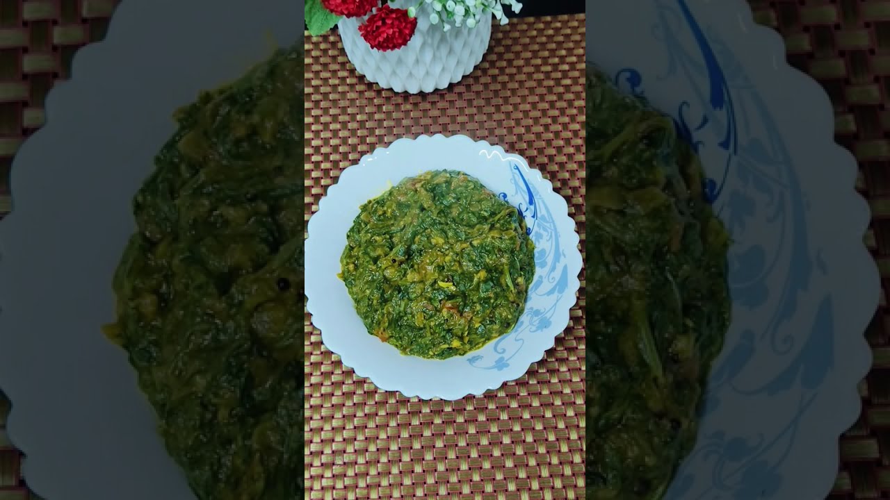 एक बार इस तरीके से पालक को बनाकर खाना दो की जगह चार रोटी खा जाओगे New spinach curry #foodie #palak