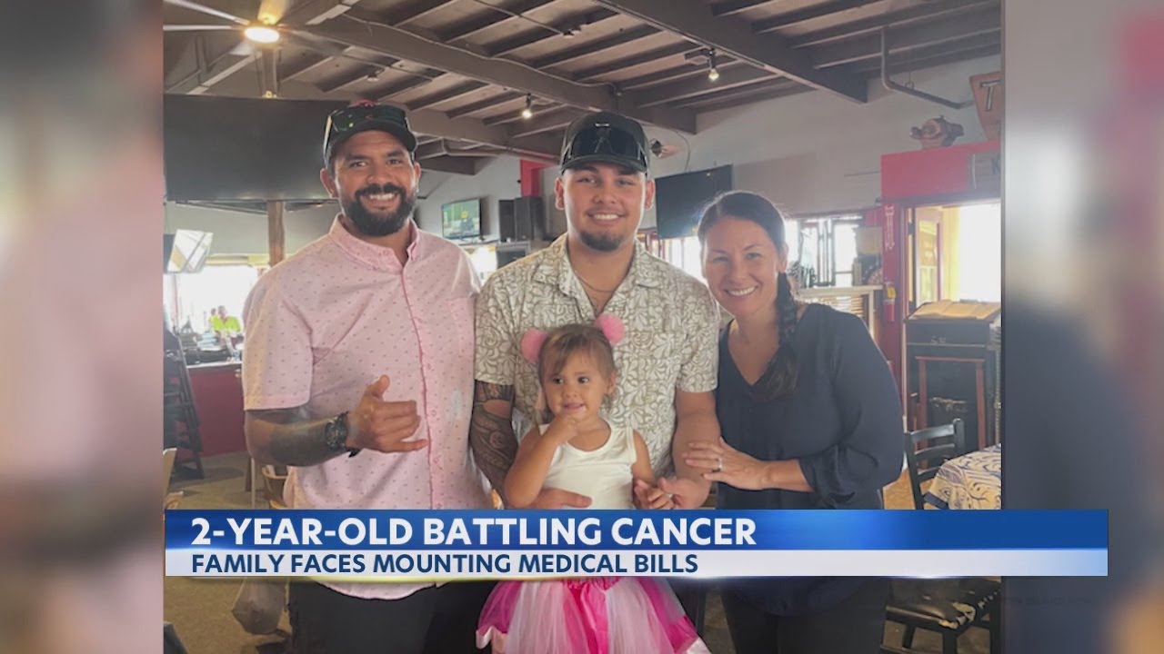Toddler diagnosed with eye cancer just days after her 2nd birthday