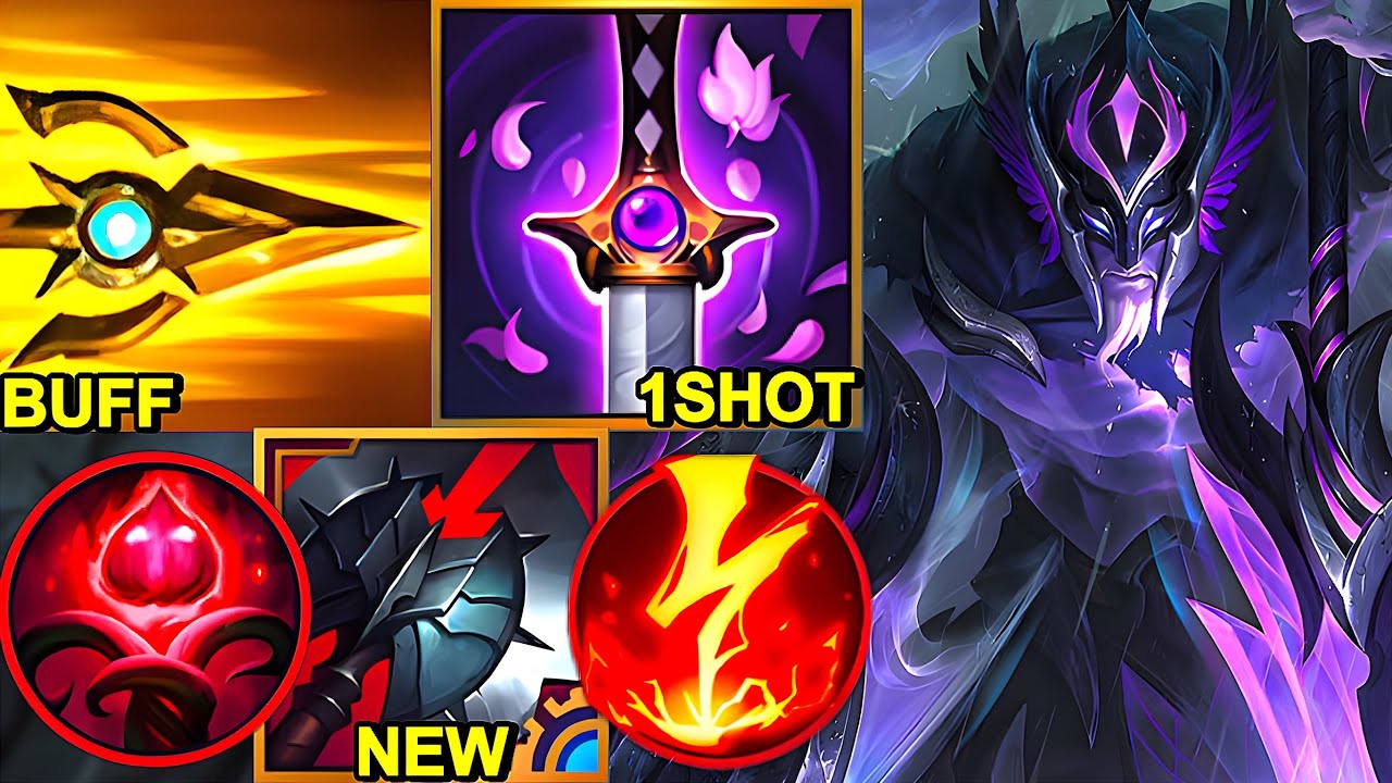 Wild Rift China Pantheon - INSANE BUFF !! NEW Hextech Black Cleaver ONE SHOT PANTHEON Build Runes