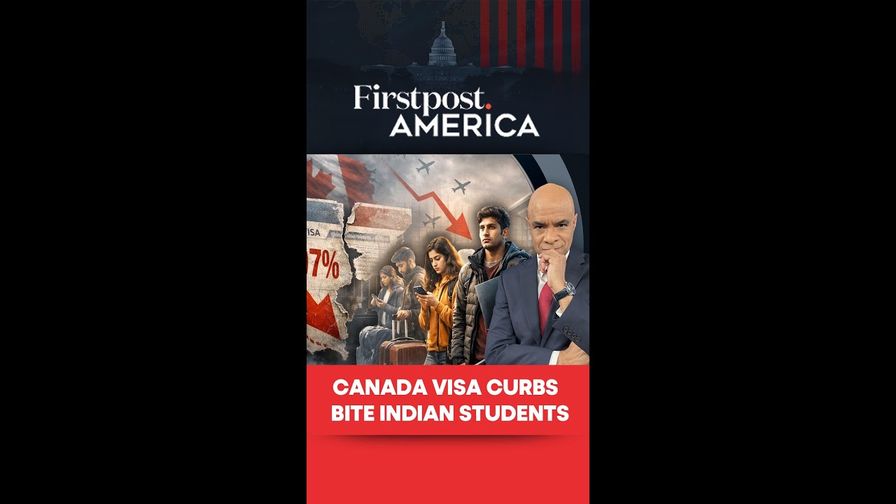 Canada Visa Curbs Bite Indian Students | Firstpost America | N18G