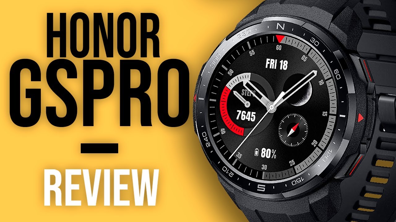 HONOR WATCH GS PRO Unboxing Review - SMARTWATCH 'MILITAR'! Mas vale a pena? É bom? - GS PRO Brasil