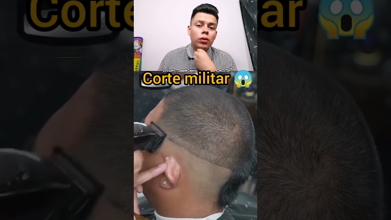 Como hacer un corte militar 😱💈 #barbershop #barbershop #barber #barberia #militar #cortes #haircut