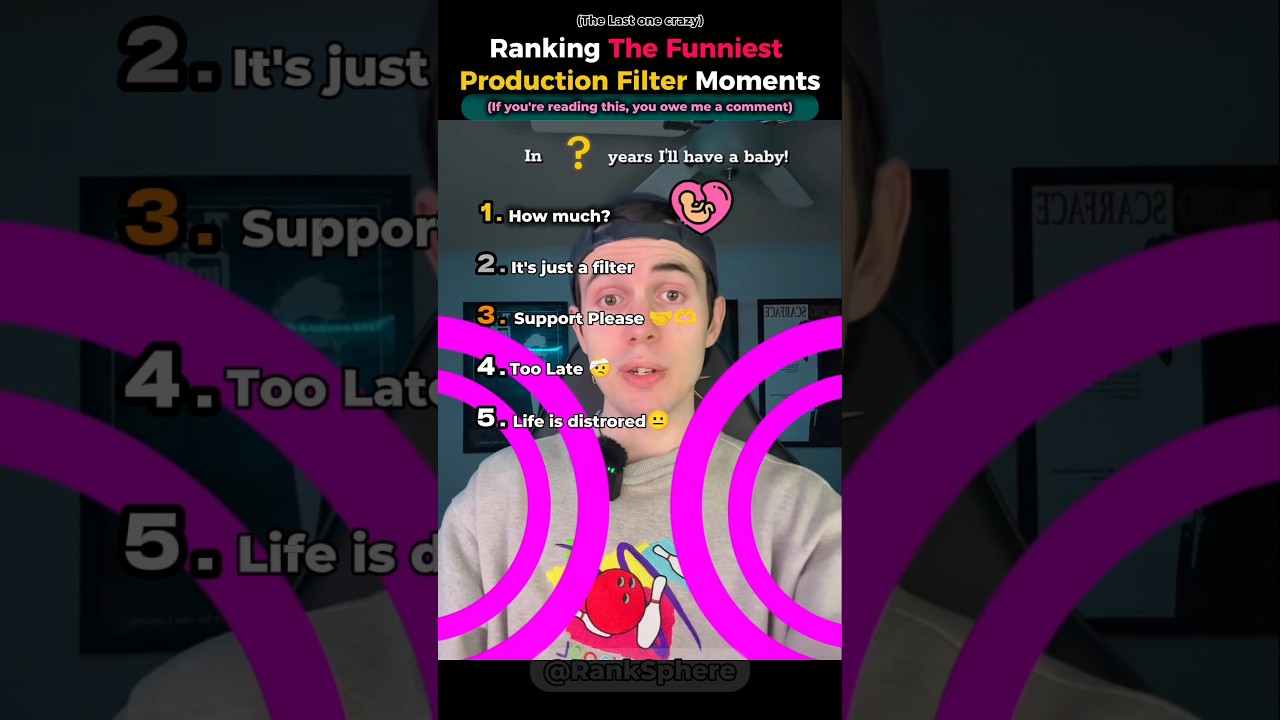 ranking the funniest prediction filter moment #shorts #viral #predictions #tiktok