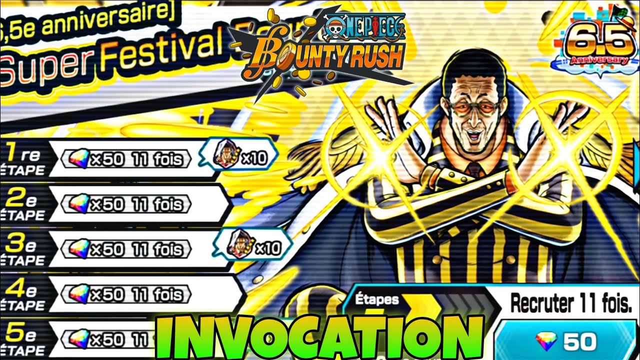 INVOCATION KIZARU ! | ONE PIECE BOUNTY RUSH - OPBR