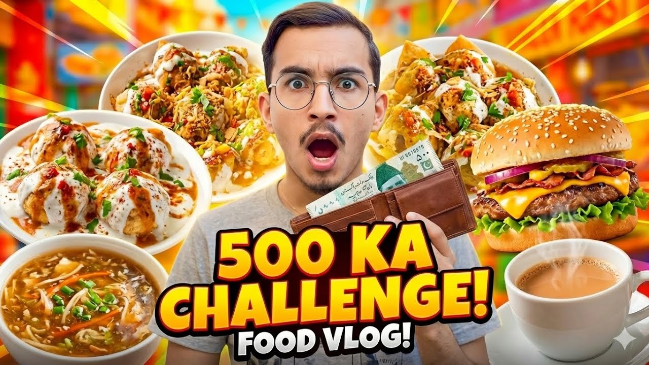 500 Food Challenge! 😱 