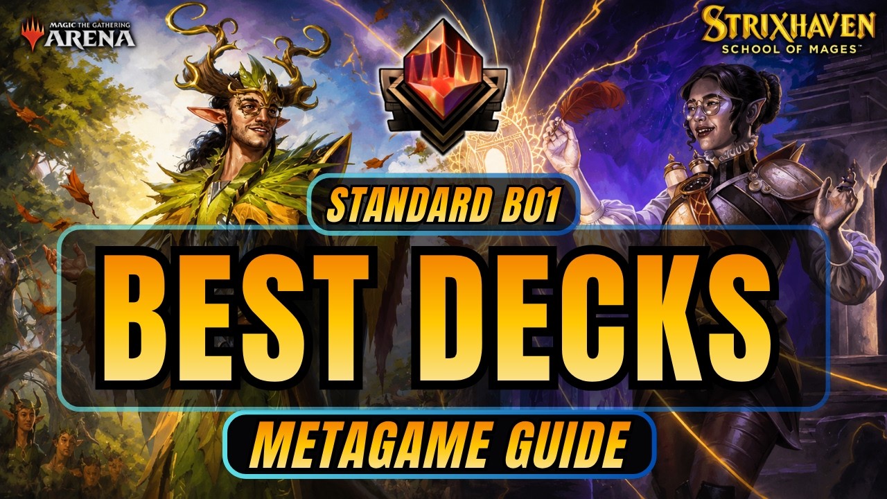 ЛУЧШИЕ колоды меты Standard BO1 в MTG Arena (ранг Mythic) | Тир-лист меты