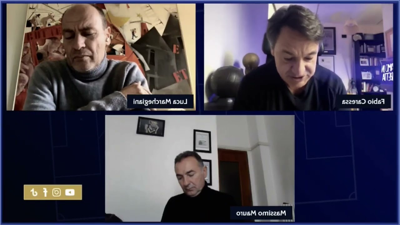 Fabio Caressa e Luca Marchegiani scoprono in diretta la morte di Sinisa Mihajlovic