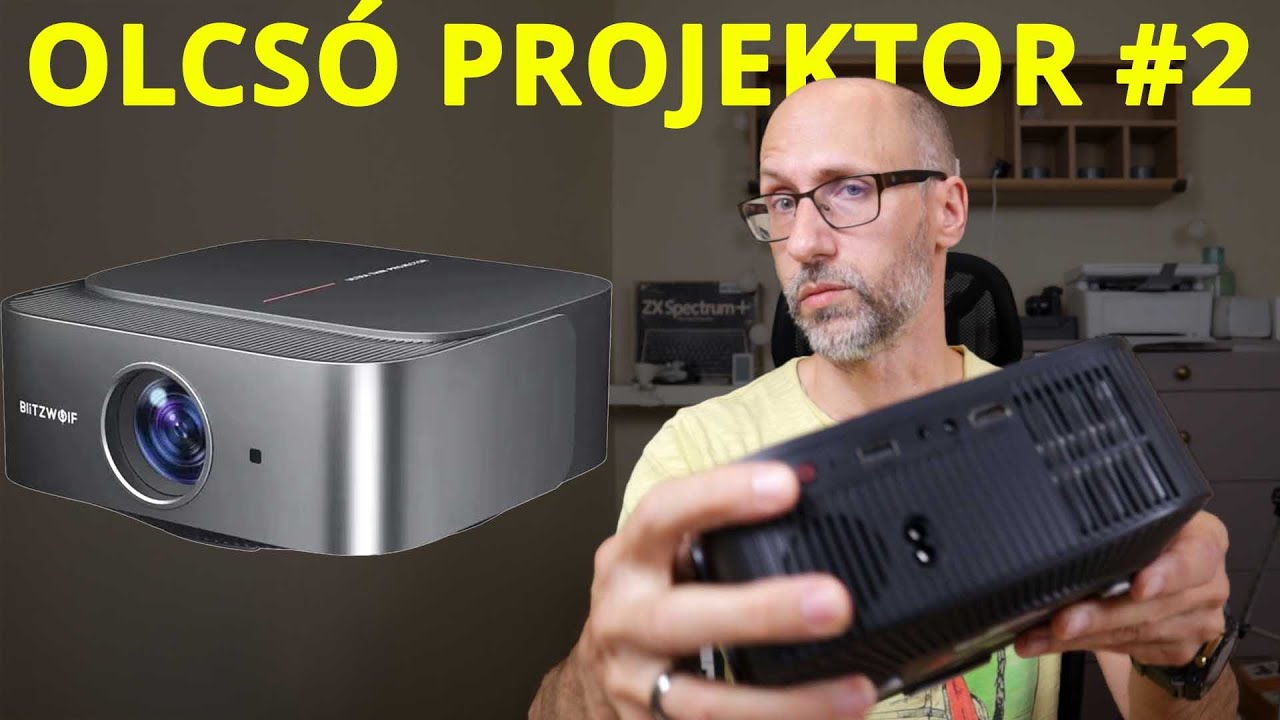 Olcs&oacute; projektorok a ringben! - Blitzwolf BW-V10 Ultra-teszt | 192. r&eacute;sz | Mesterh&aacute;zi D&aacute;vid