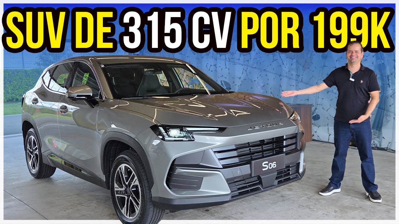Jetour S06 Advance: SUV h&iacute;brido de 315 cv por R$ 199 mil E O ADAS?