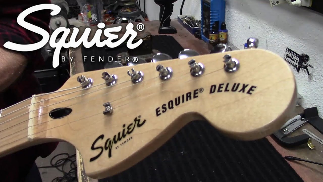 Squier Esquire Deluxe: подробный обзор!