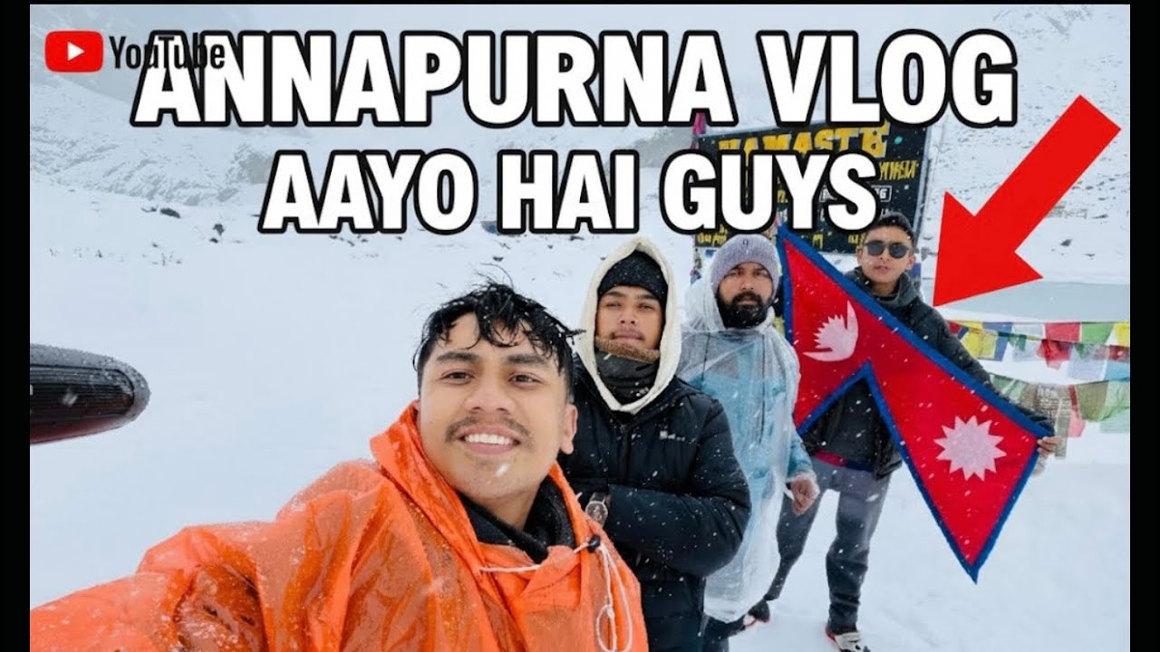✨ Annapurna journey begins Part 1 out now — Part 2 coming soon 😍#AnnapurnaVlog #NepalTravel  #Part1