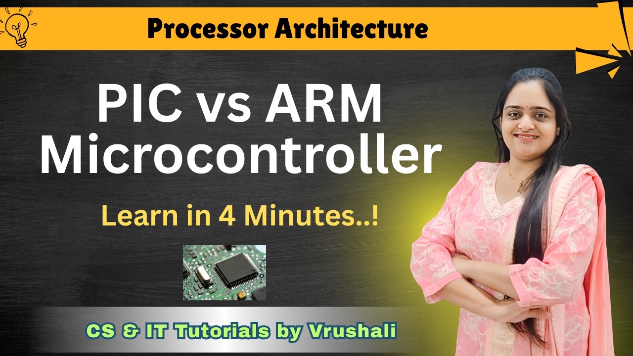 PA 6.3 PIC vs ARM Microcontroller Comparison with Examples