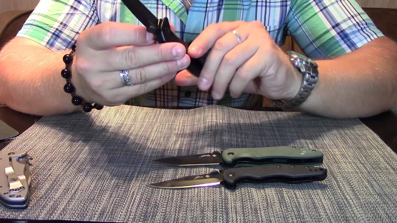 Обзор серии ножей Emerson От Kershaw