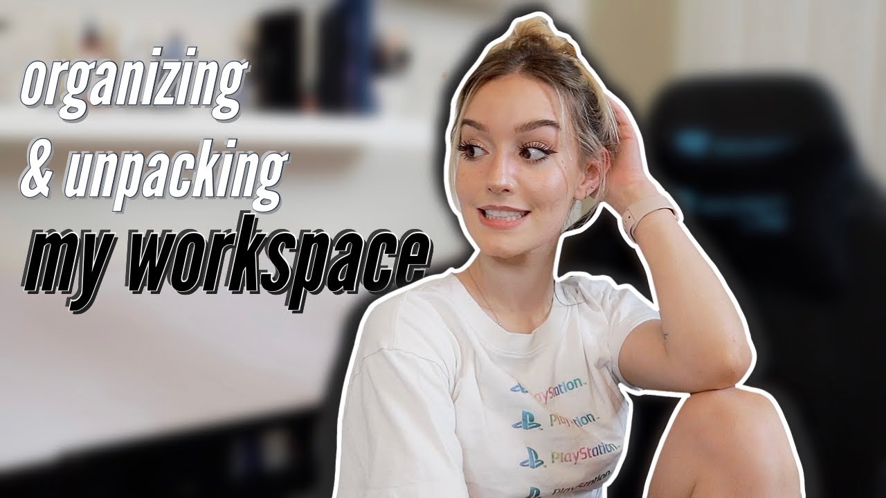 unpacking & organizing my office | 2021 moving chronicles