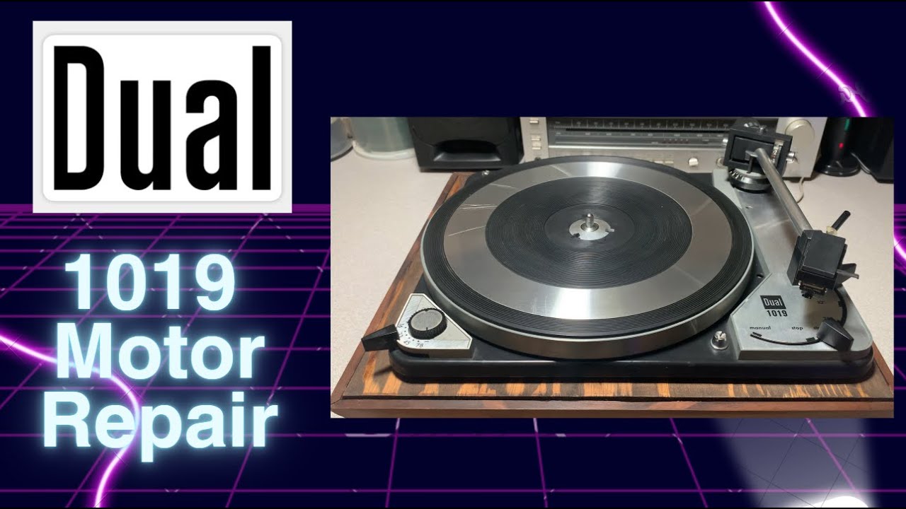 Ремонт двигателя поворотного стола Dual 1019