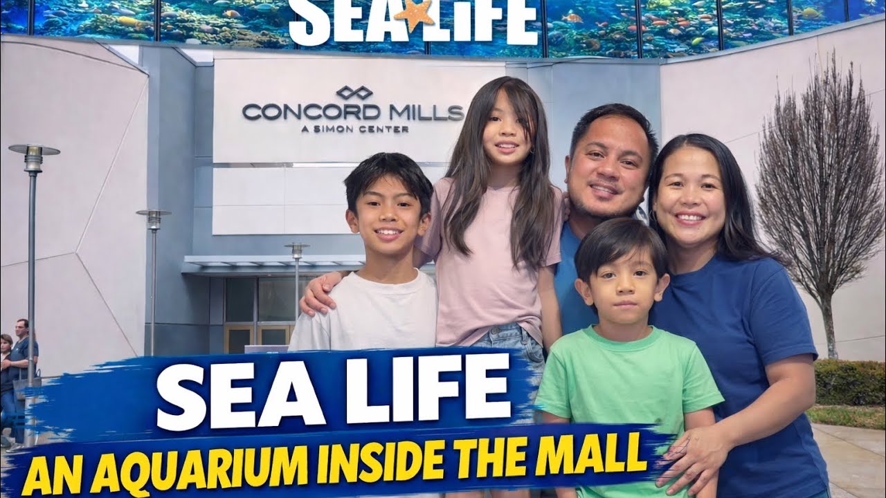 Ep. 174: CONCORD MILLS OUTLET MALL | SEA LIFE AQUARIUM | PULOY SQUAD🇺🇸