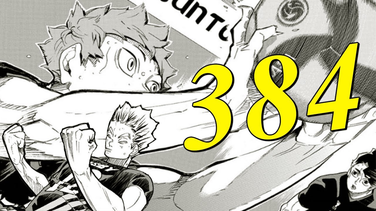 Haikyu!! Chapter 384 Live Reaction - THAT MAN IS NINJA SHOYO! ハイキュー!!