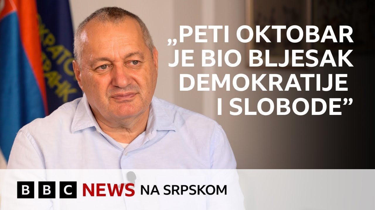 Srđan Milivojević za BBC: O Petom oktobru i Srbiji, 25 godina kasnije | BBC News na srpskom