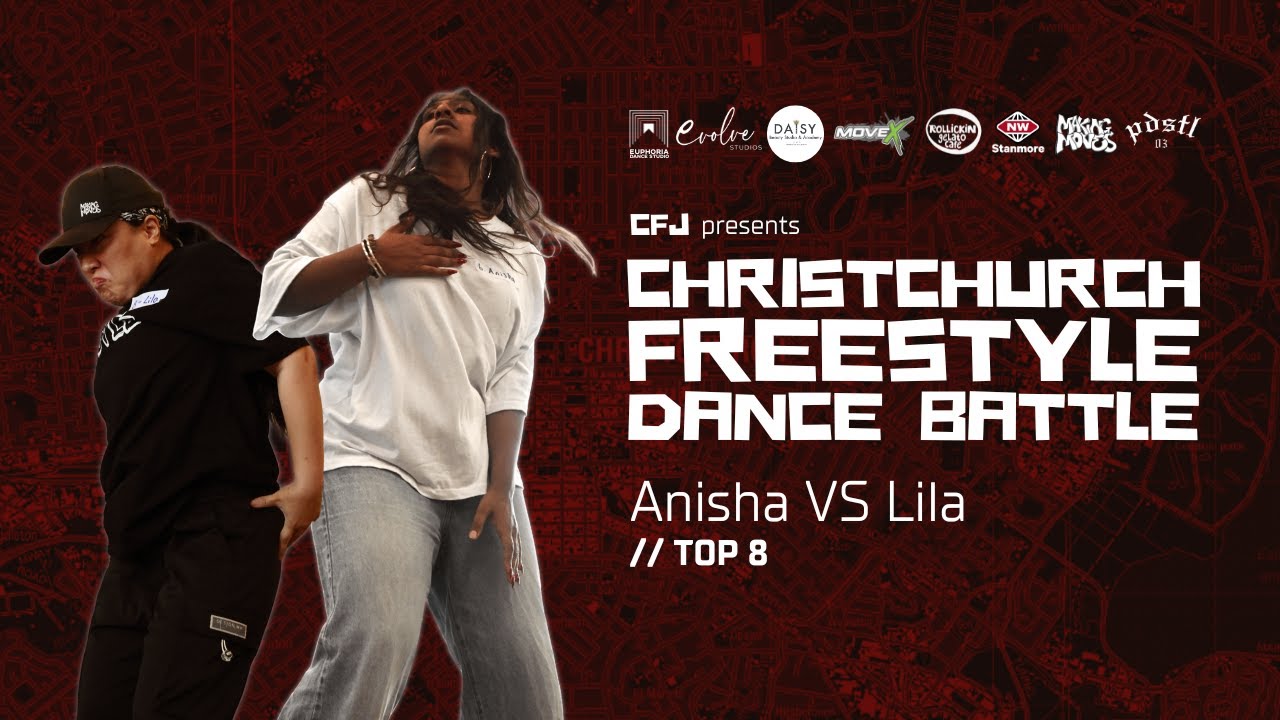 Top 8: Anisha vs Lila | Christchurch Freestyle Battle 2025