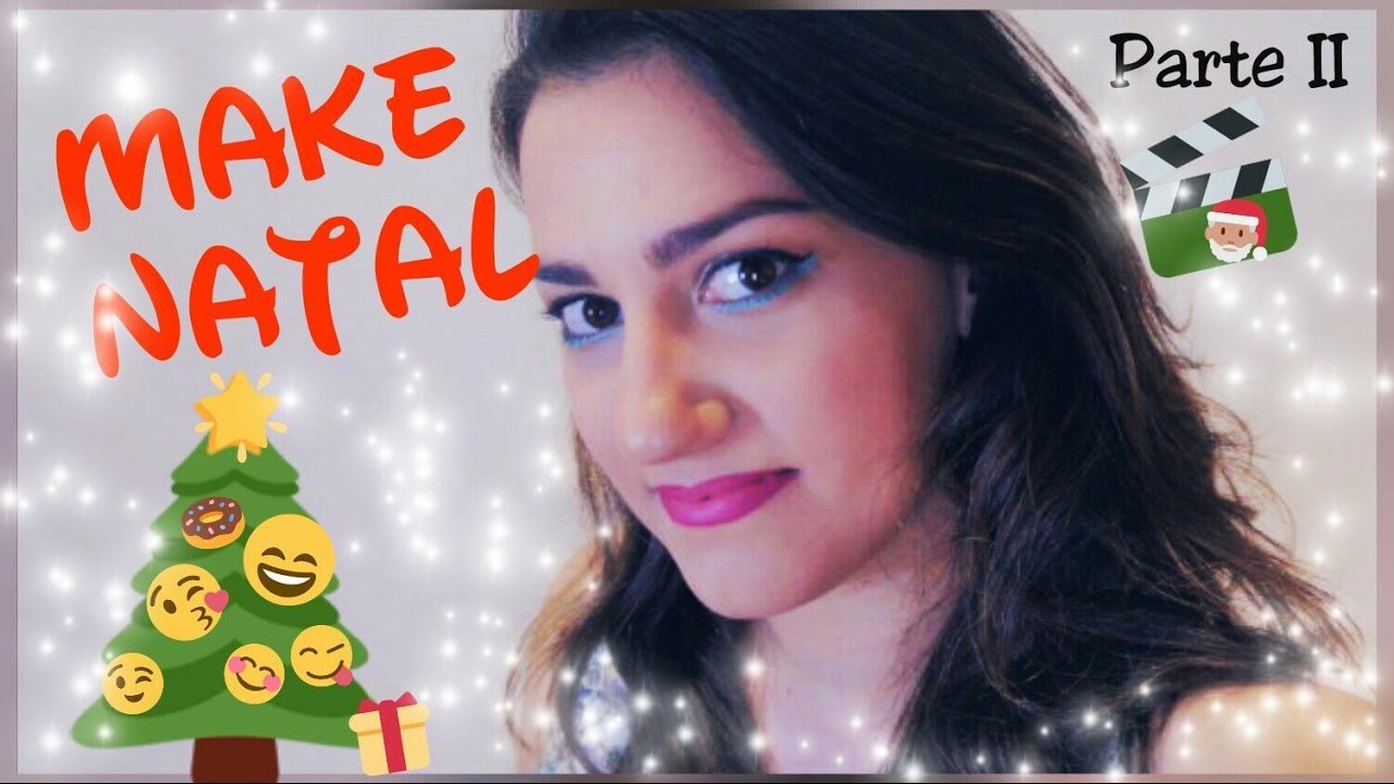 Sombra Invertida - make natal I Tutorial de make