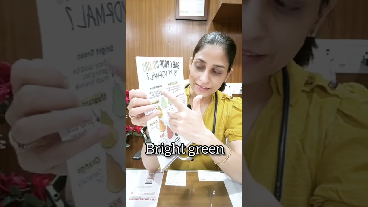 Types of Poop color in babies- What's normal and what's not? | Dr. Sumitra Meena