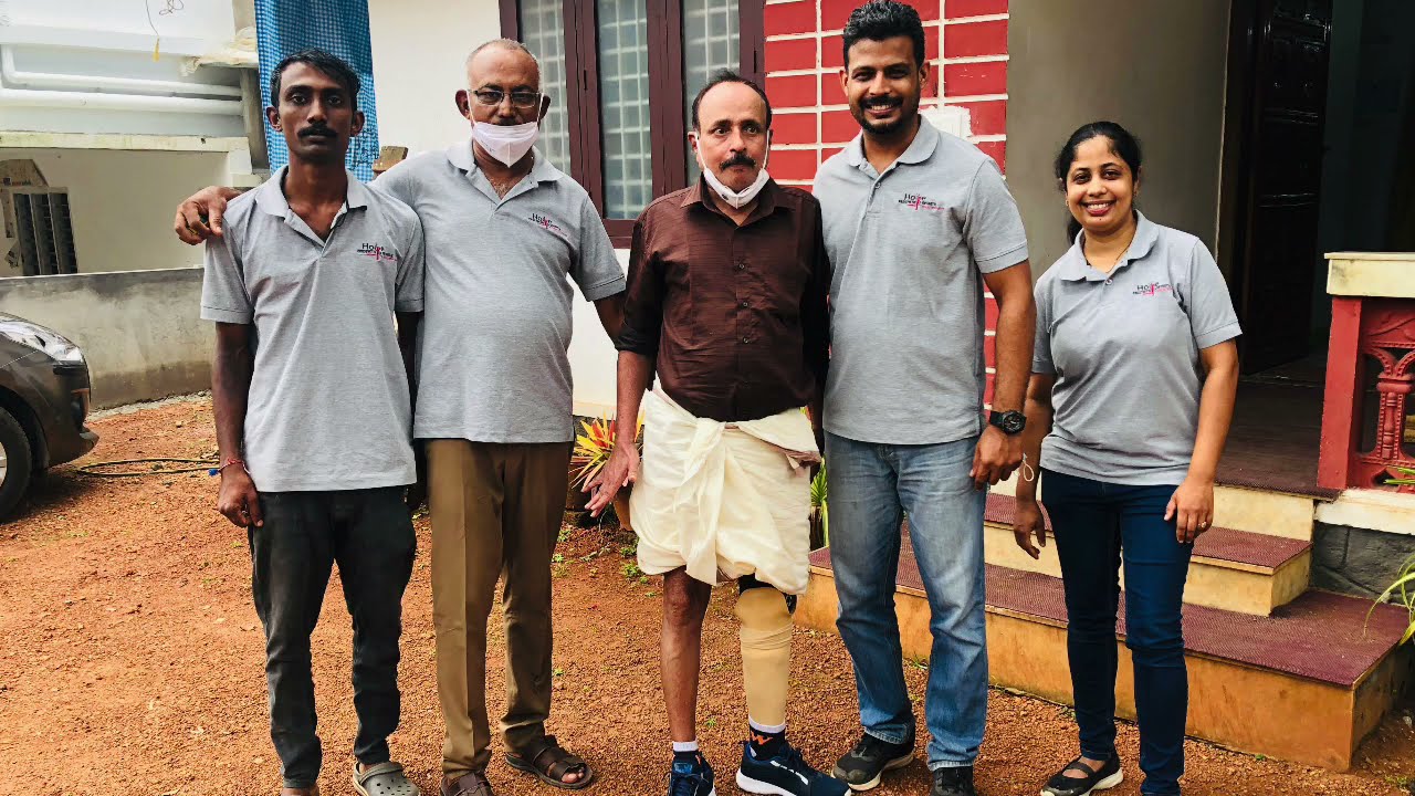 Transformation of a Below Knee Amputee.