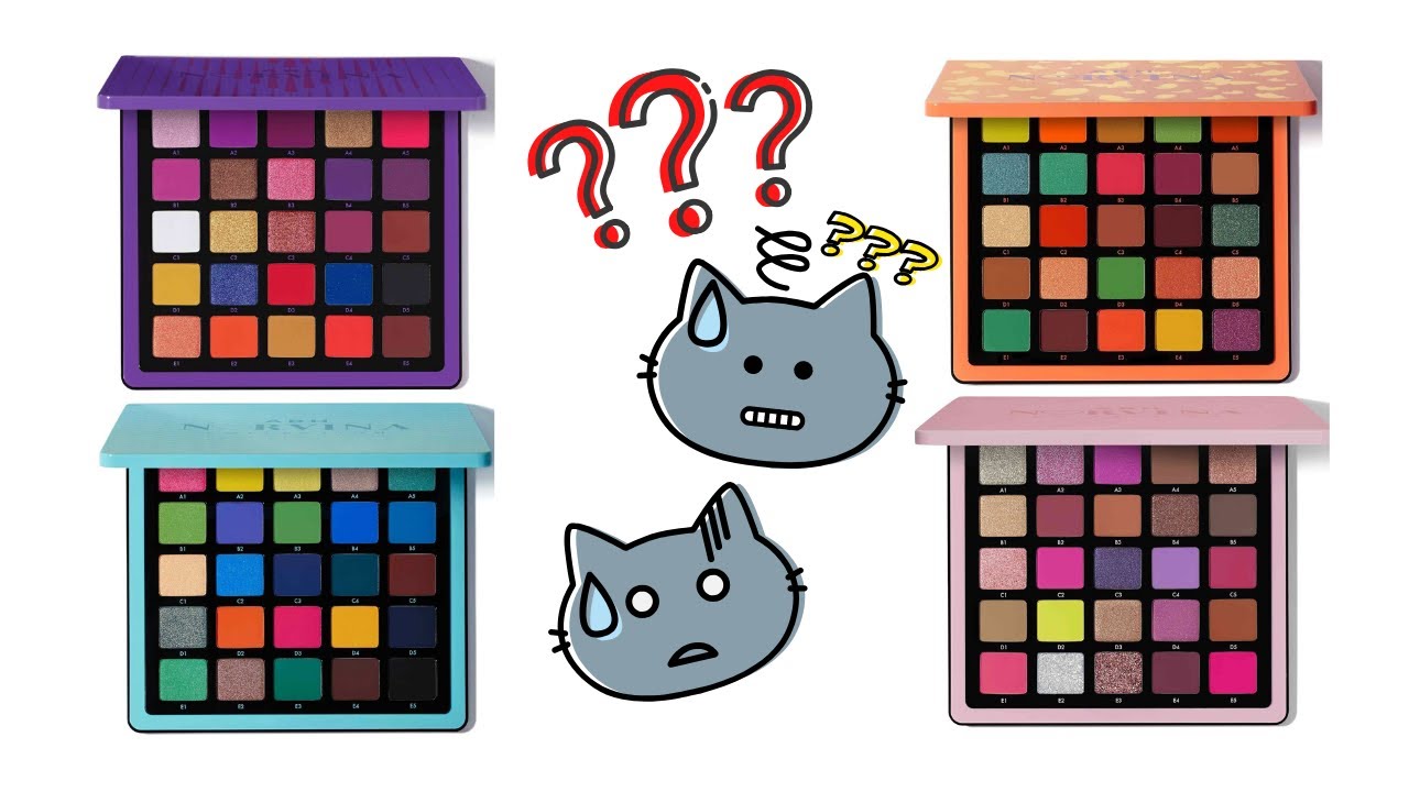 ABH NORVINA PRO PIGMENT PALETTE VOL. 1, 2 ,3 OR 4?