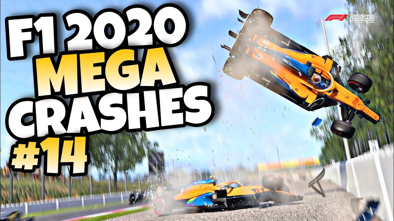 F1 2020 MEGA CRASHES #14